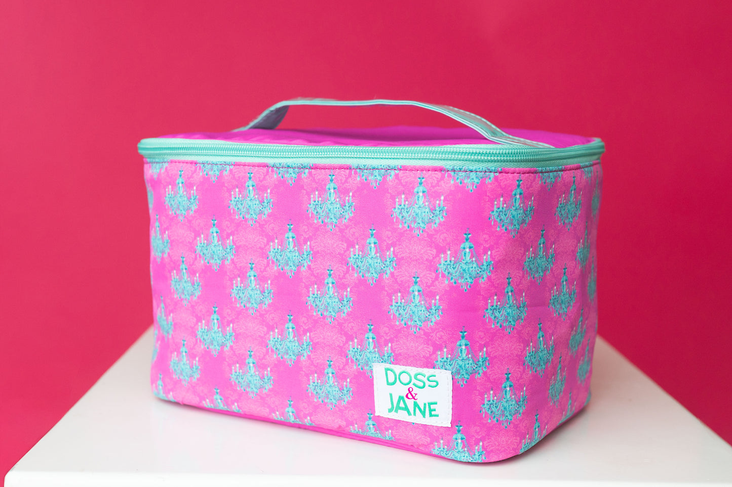 Chandelier Chic Makeup Bag